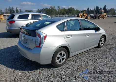 2012 Toyota Prius Two z USA, uszkodzony, nr VIN JTDKN3DUXC5489409